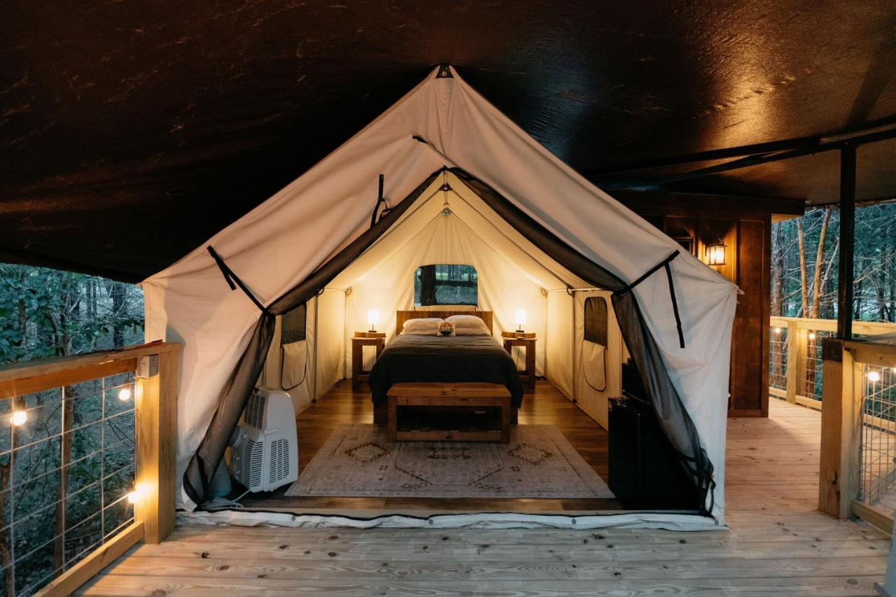 Treehouse Cozy Glamping Site Branson Exterior foto